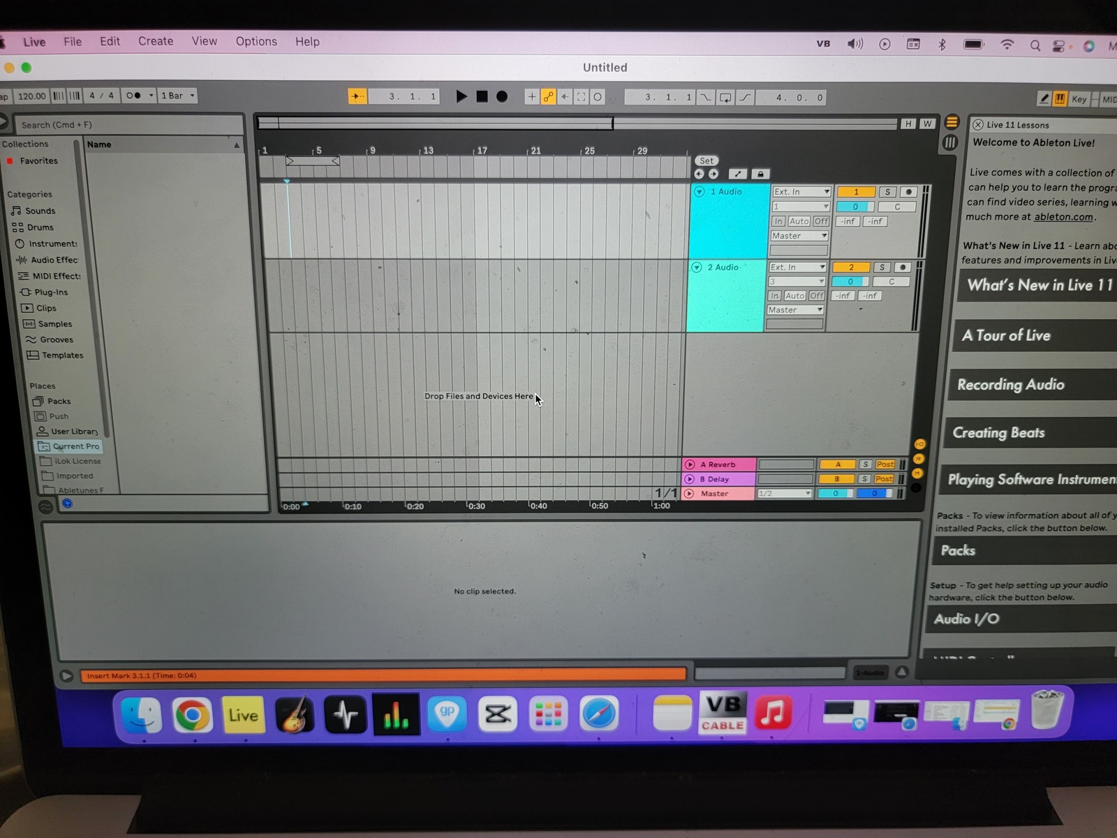 Electronic Studio Setup by tedhayes featuring Apple MacBook Pro (General) and Ableton Live 12 Suite