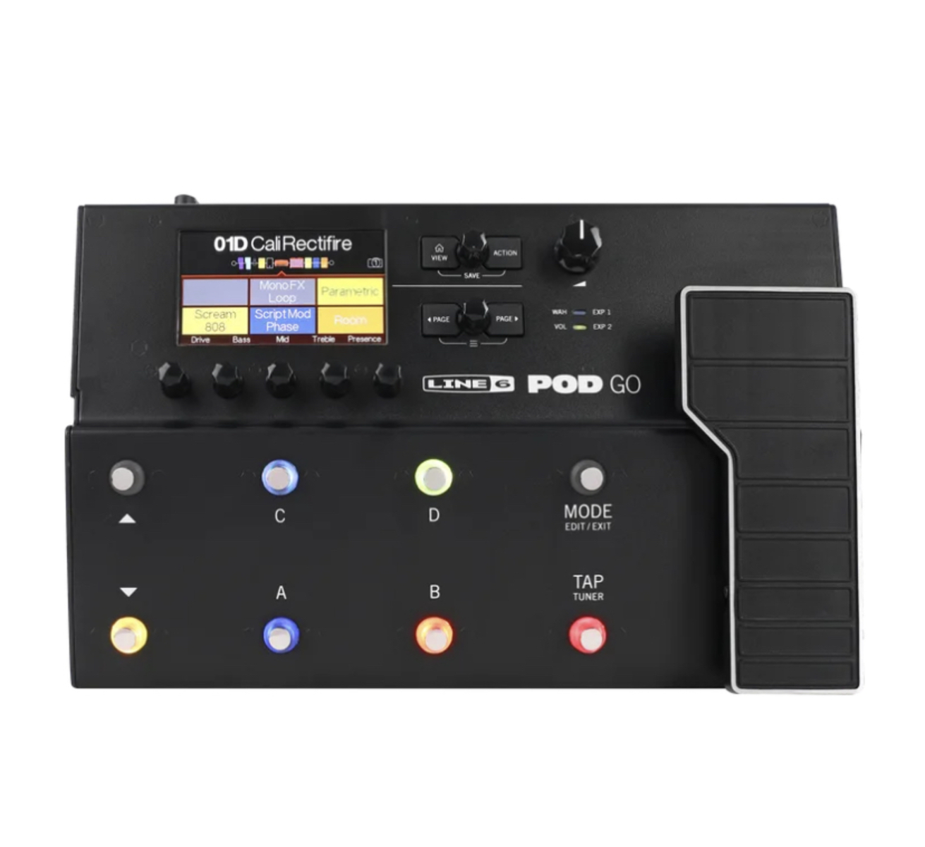 Metal Pedalboard by mohamad_sultan featuring Line 6 POD Go