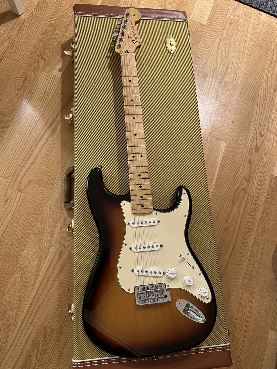 Music Gear Setup by abrahamzetz featuring Fender Standard Stratocaster MIM