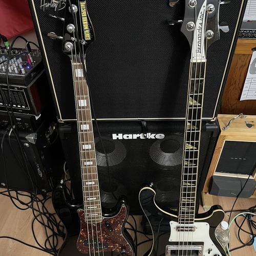 Photo of Fernandes RB 80 and more gear in a amplifier and bass