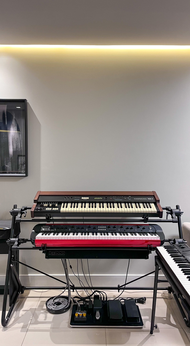 Korg Studio Setup by kleimermartins featuring Hammond XK-1 and Korg SV1-73BK