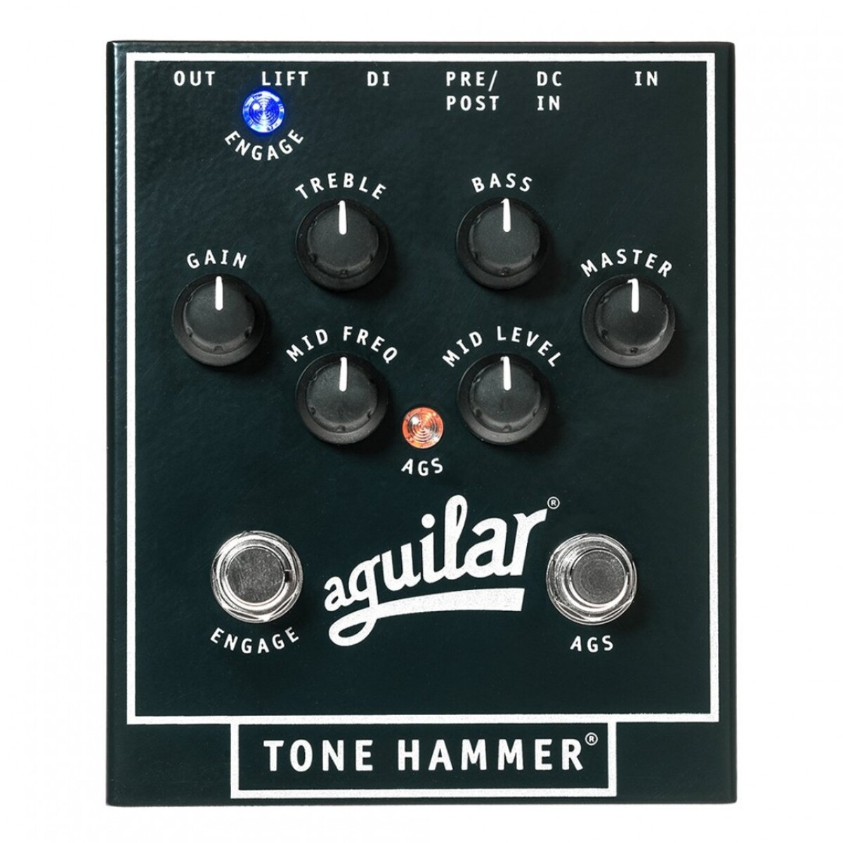 Metal Pedalboard by ginolamadafakincabraangeli featuring Aguilar Tone Hammer Preamp/Direct Box