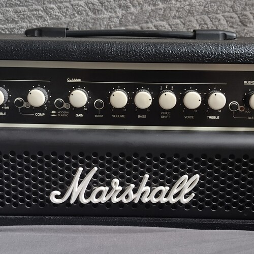Photo of Marshall MB450H-450W Bass Amp Head in a amplifier and bass