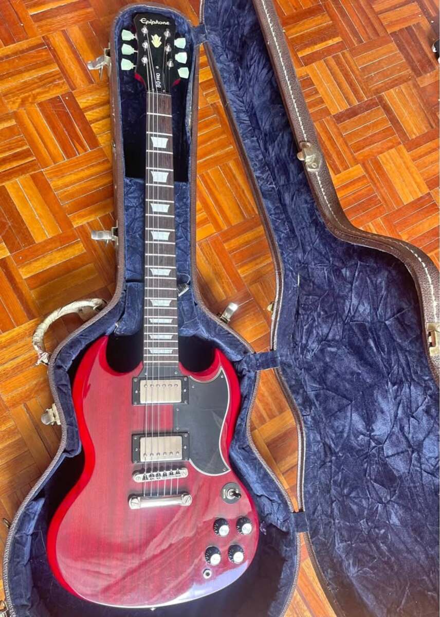 Music Gear Setup by galvann featuring Epiphone SG G-400 PRO