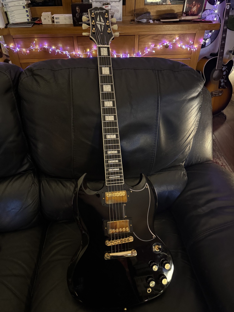 Music Gear Setup by callummccaul featuring Epiphone SG Custom