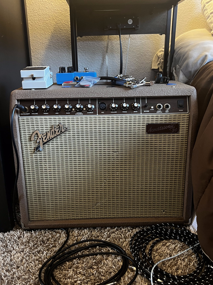 Pedalboard by slincz featuring Fender Acoustasonic 30