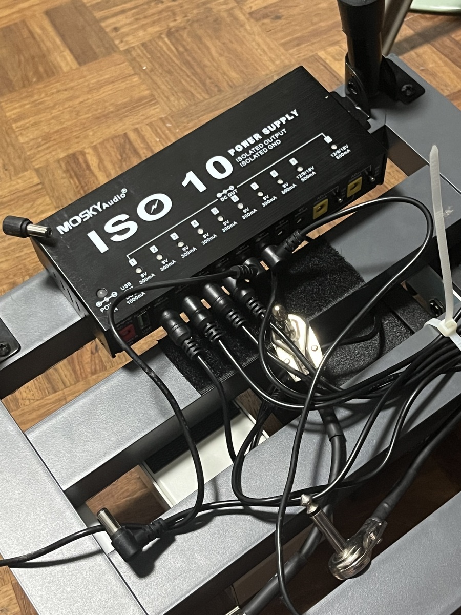 Pedalboard by kerbzgabe featuring Mosky Audio ISO 10 Power Supply