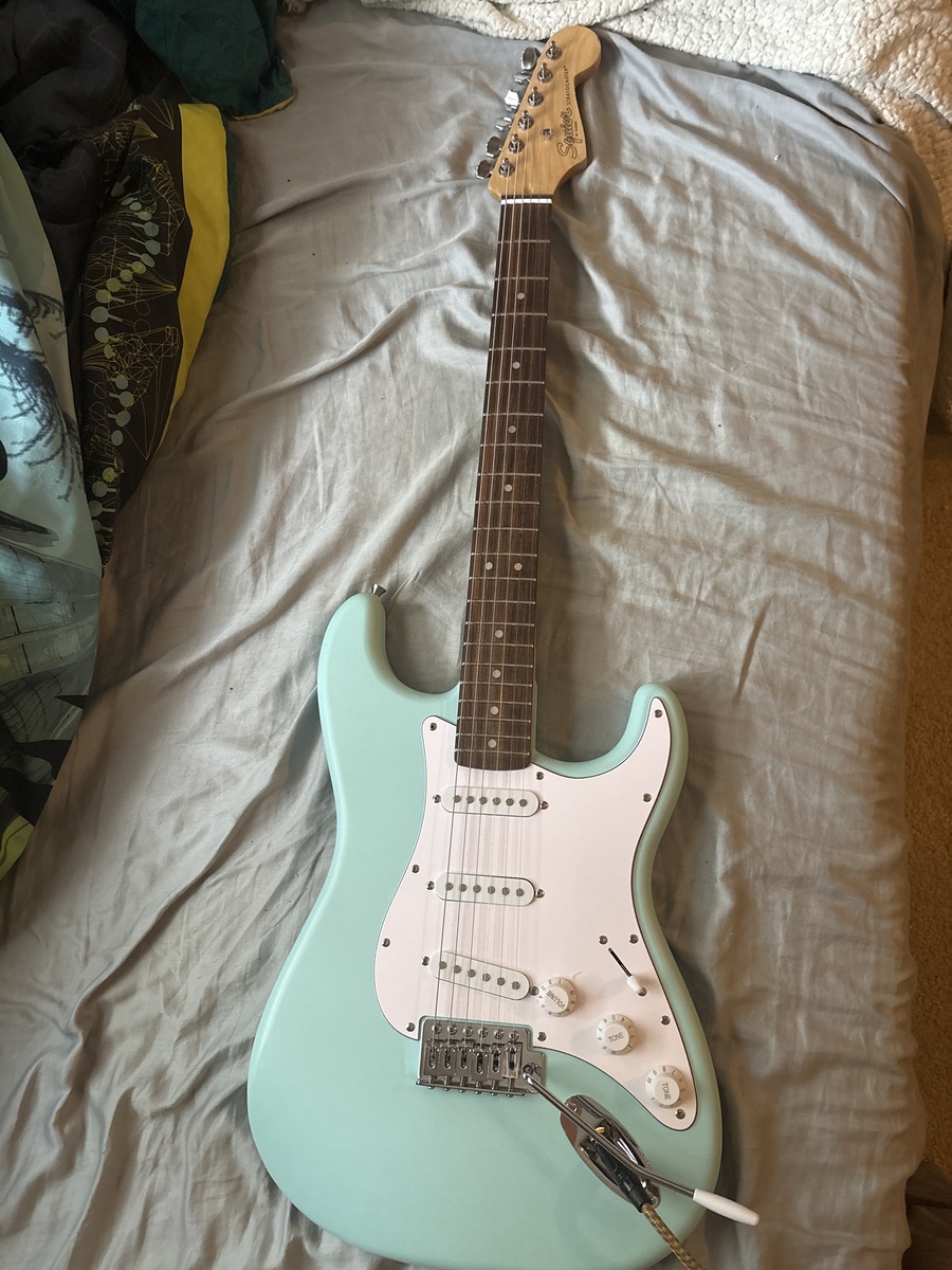 Music Gear Setup by kylers8911 featuring Squier Stratocaster