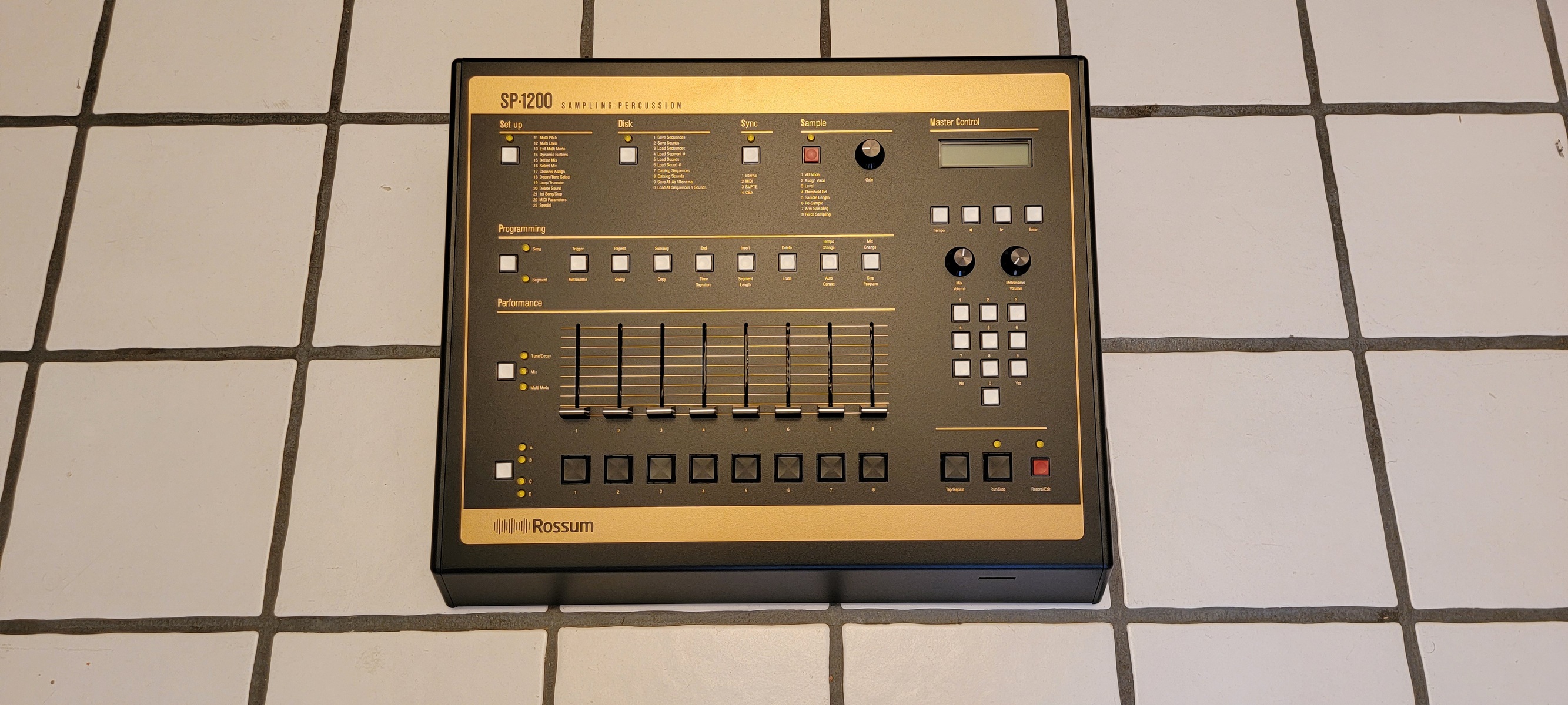 Music Gear Setup by mellisonant_mike featuring Rossum SP1200