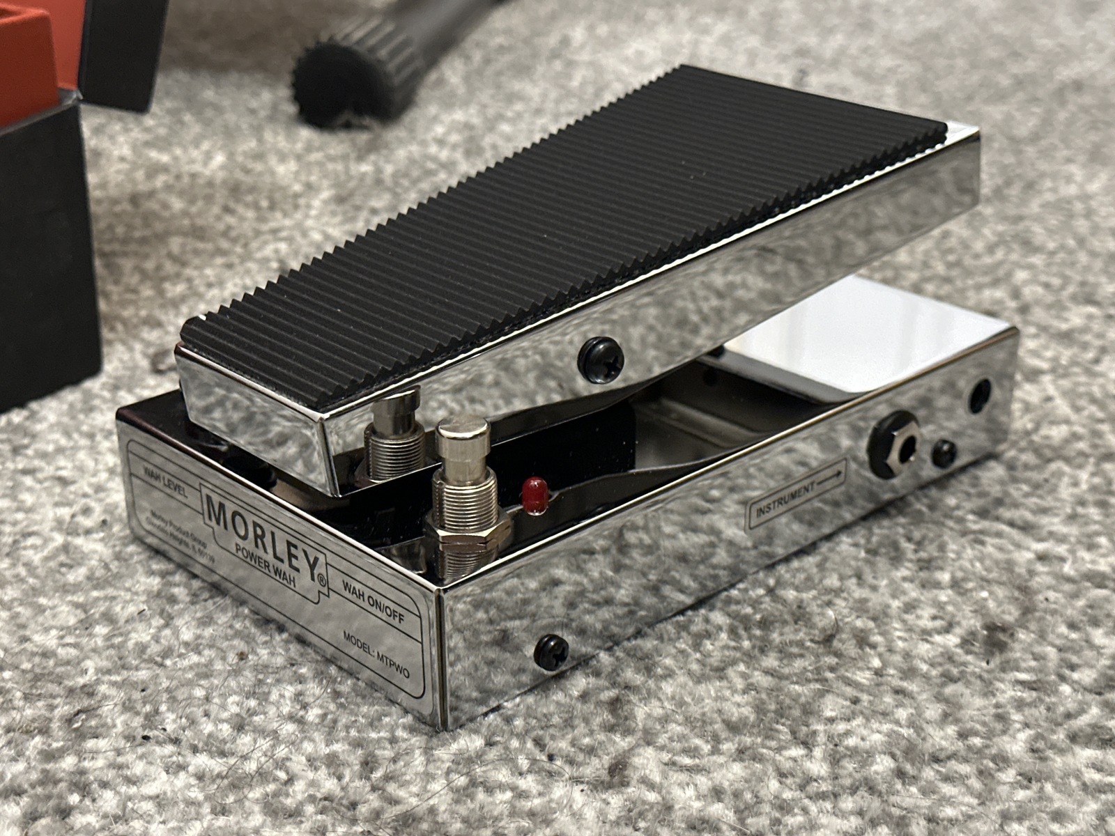 Pedalboard by drw72 featuring Morley 50th Anniversary Limited Edition Mini Power Wah Chrome Boxed Set and ABY Pedals Bundle