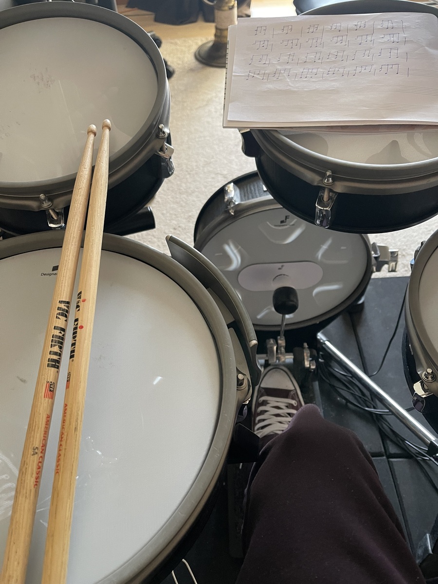Drum Kit by trifuntlo featuring Efnote 3X Electronic Drum Set