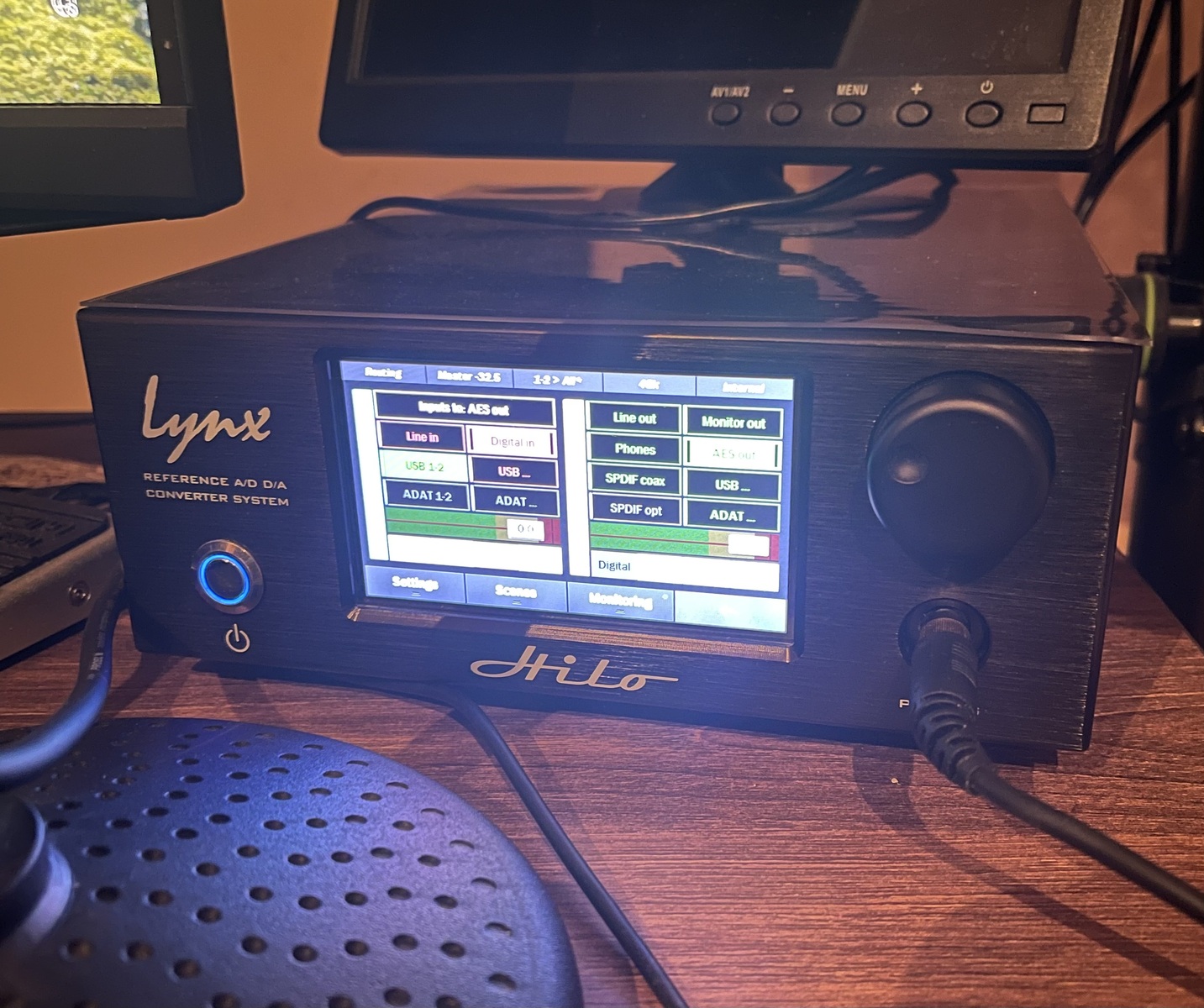 Studio Setup by trifuntlo featuring Lynx Hilo Black Reference AD/DA Converter System with USB