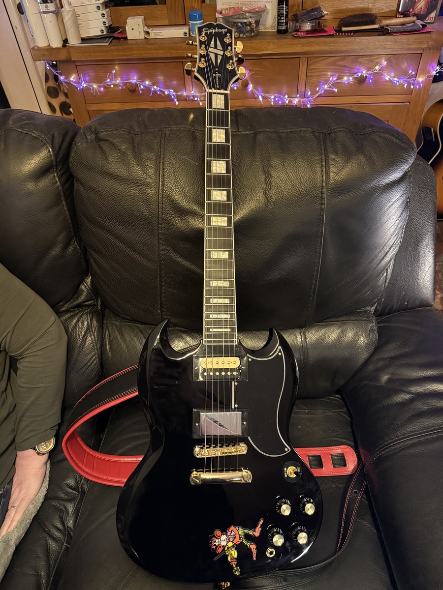 Music Gear Setup by callummccaul featuring Epiphone SG Custom
