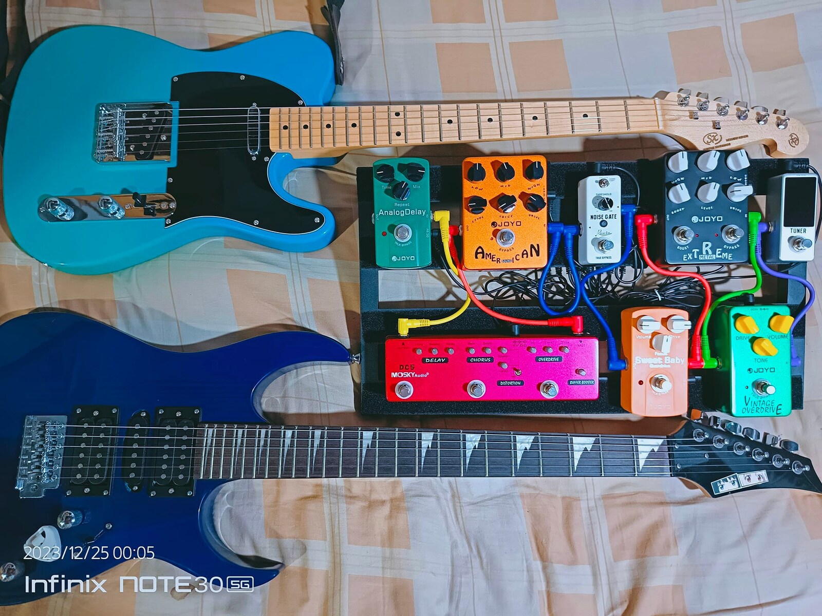 Country Pedalboard by aj_mondi featuring Joyo JF-14 American Sound, Joyo JF-01 Vintage Overdrive, and Joyo JF-17 Extreme Metal and 4 more pieces of gear