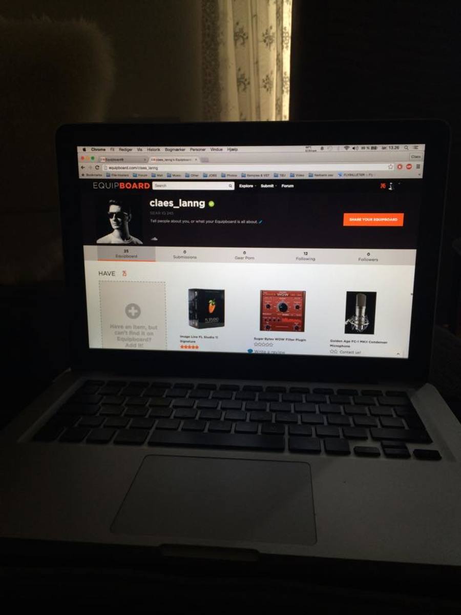 claes_lanng's music gear photo