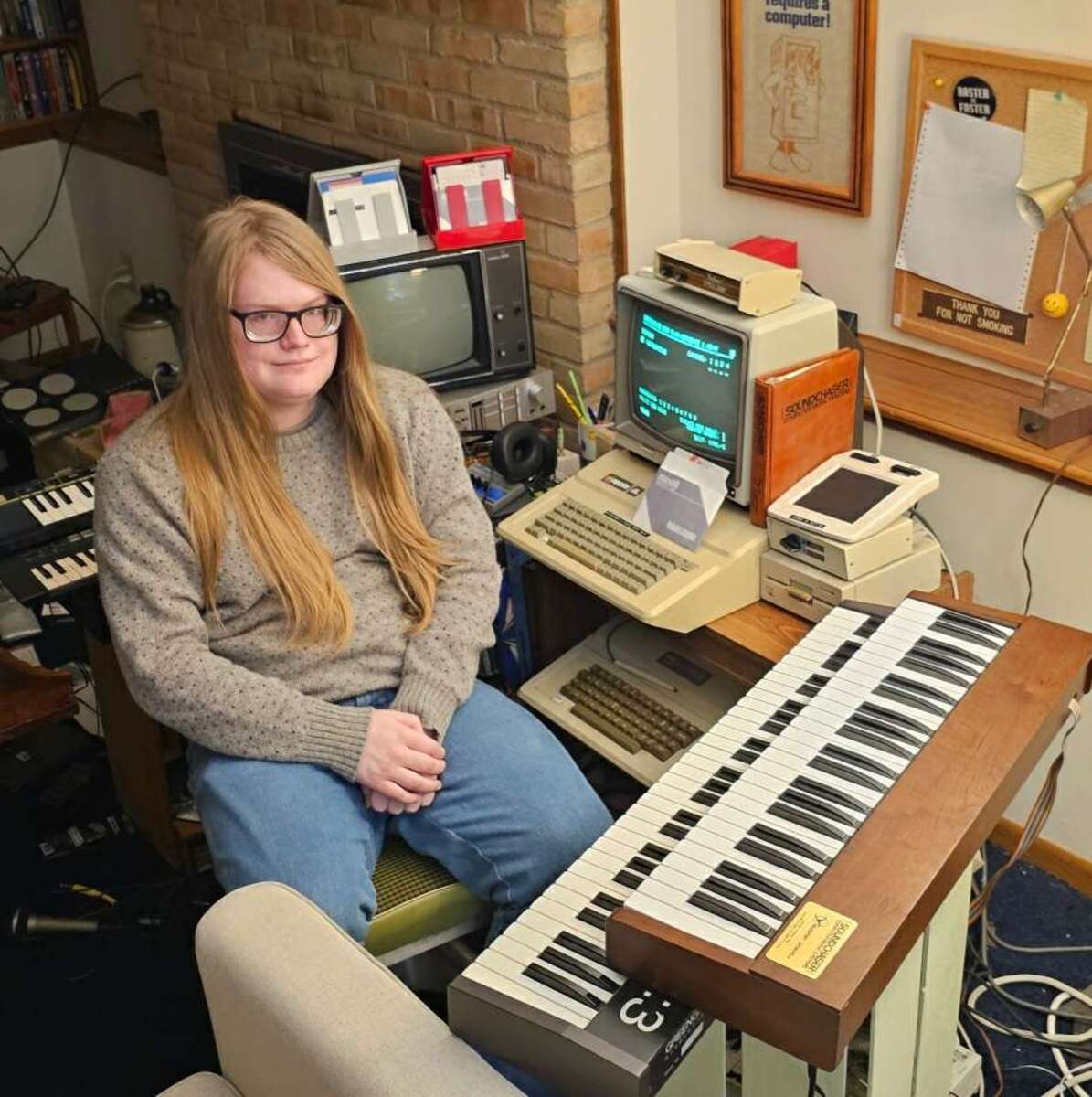 Yamaha Studio Setup by superphone7800 featuring Greengate DS:3, Passport Designs Soundchaser Computer Music System, and Casio MT-36 Casiotone 44-Key Synthesizer and 2 more pieces of gear