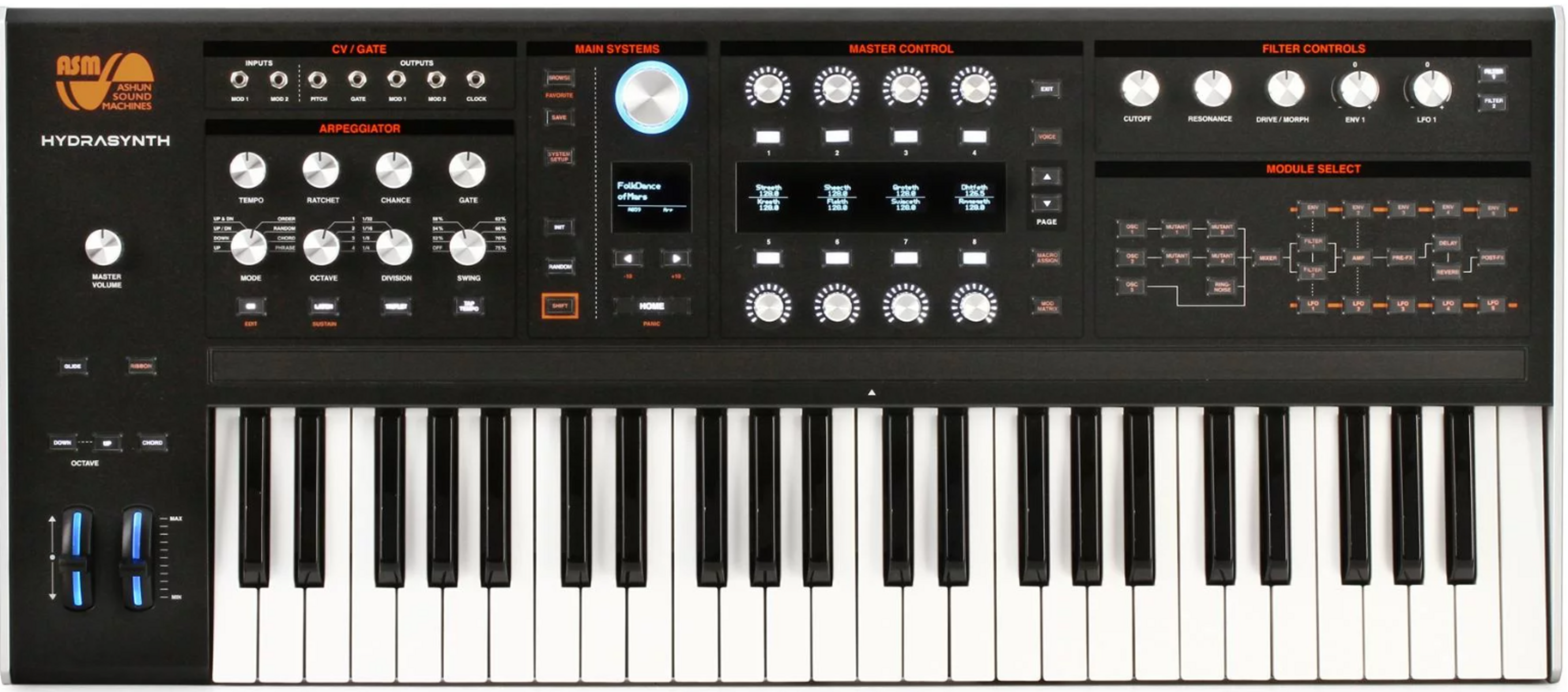 Music Gear Setup by doctorsynth featuring ASM Hydrasynth