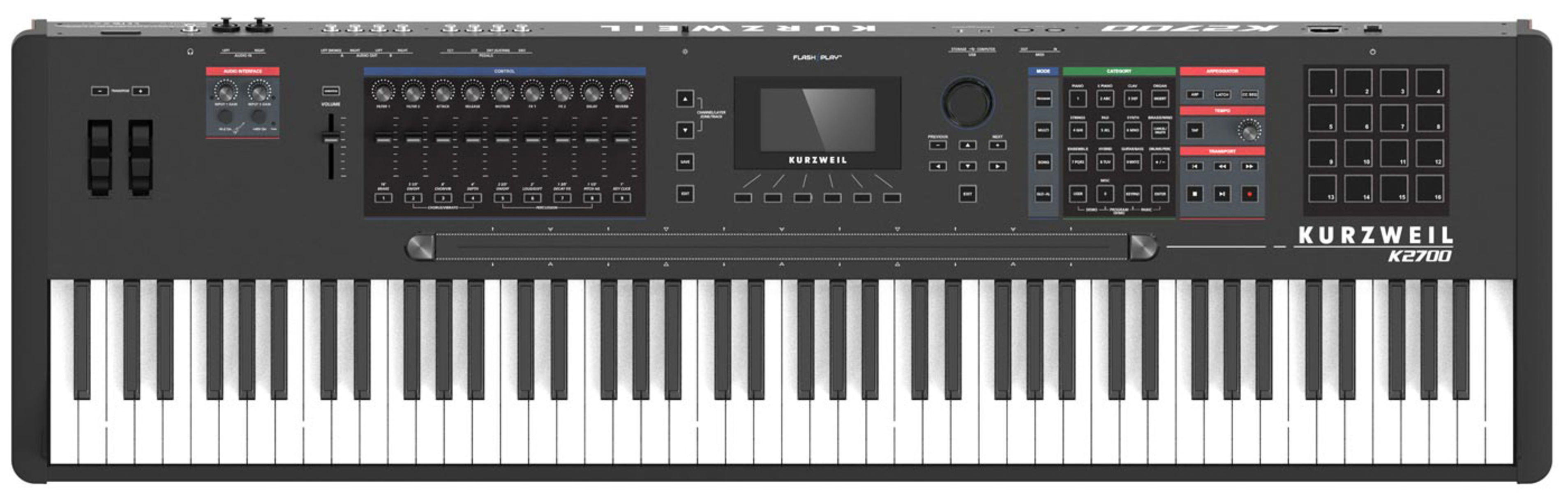 Music Gear Setup by doctorsynth featuring Kurzweil K2700