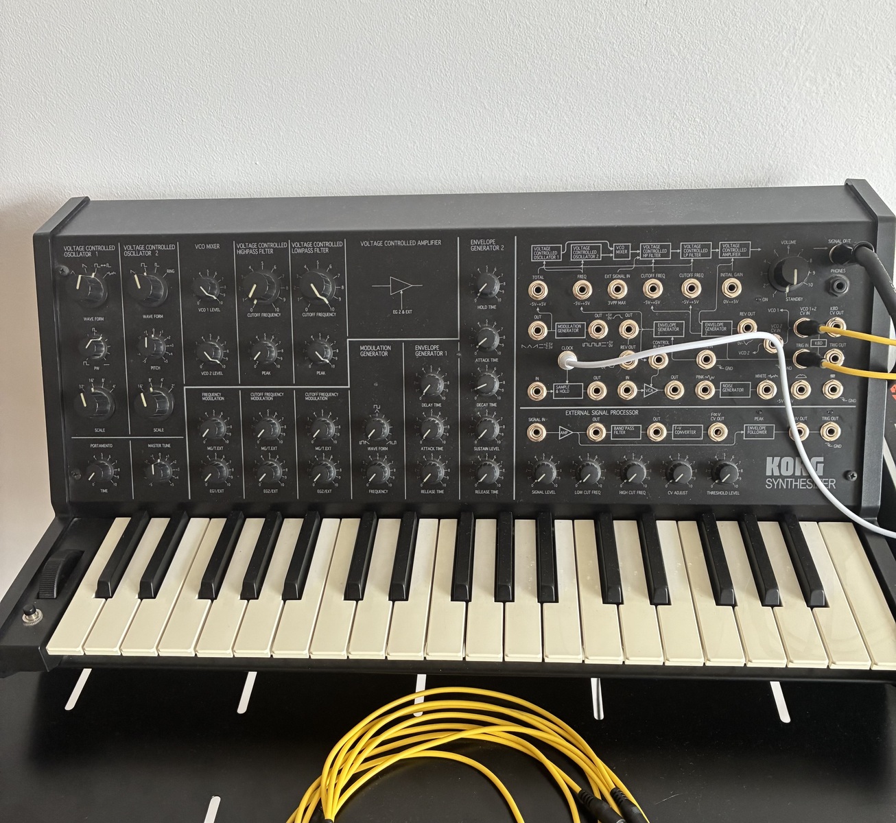 Electronic Synth Setup by erianfuse featuring Korg MS-20 Mini