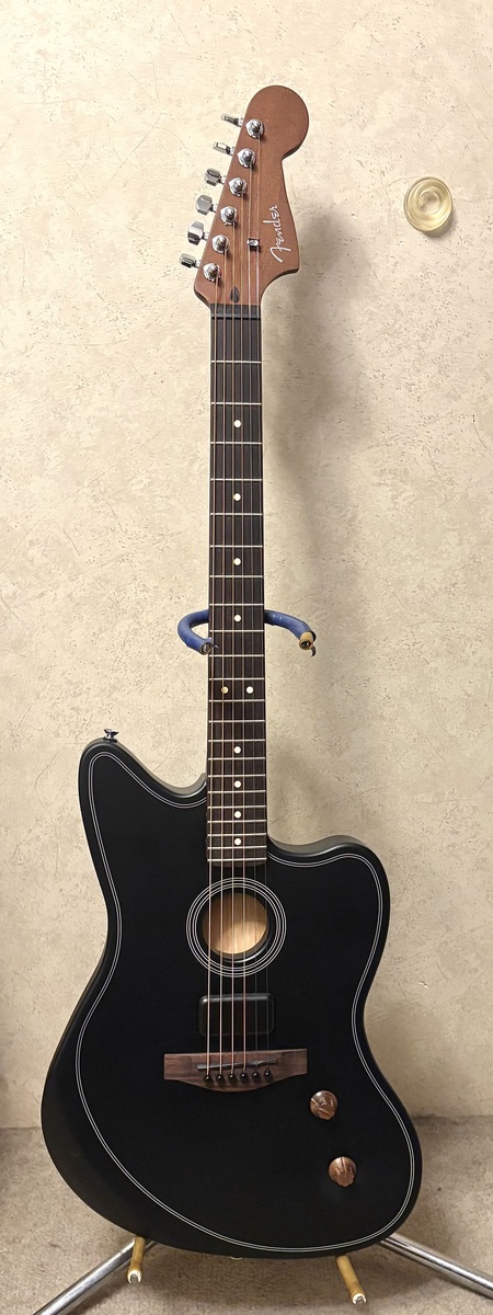 Studio Setup by akidcalledoutlaw featuring Fender Acoustasonic Standard Jazzmaster Acoustic-electric Guitar