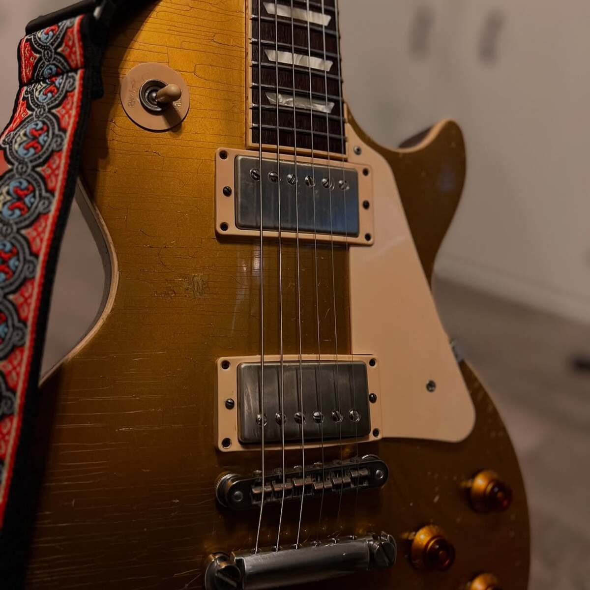 Music Gear Setup by blaketallent featuring Gibson Les Paul Goldtop
