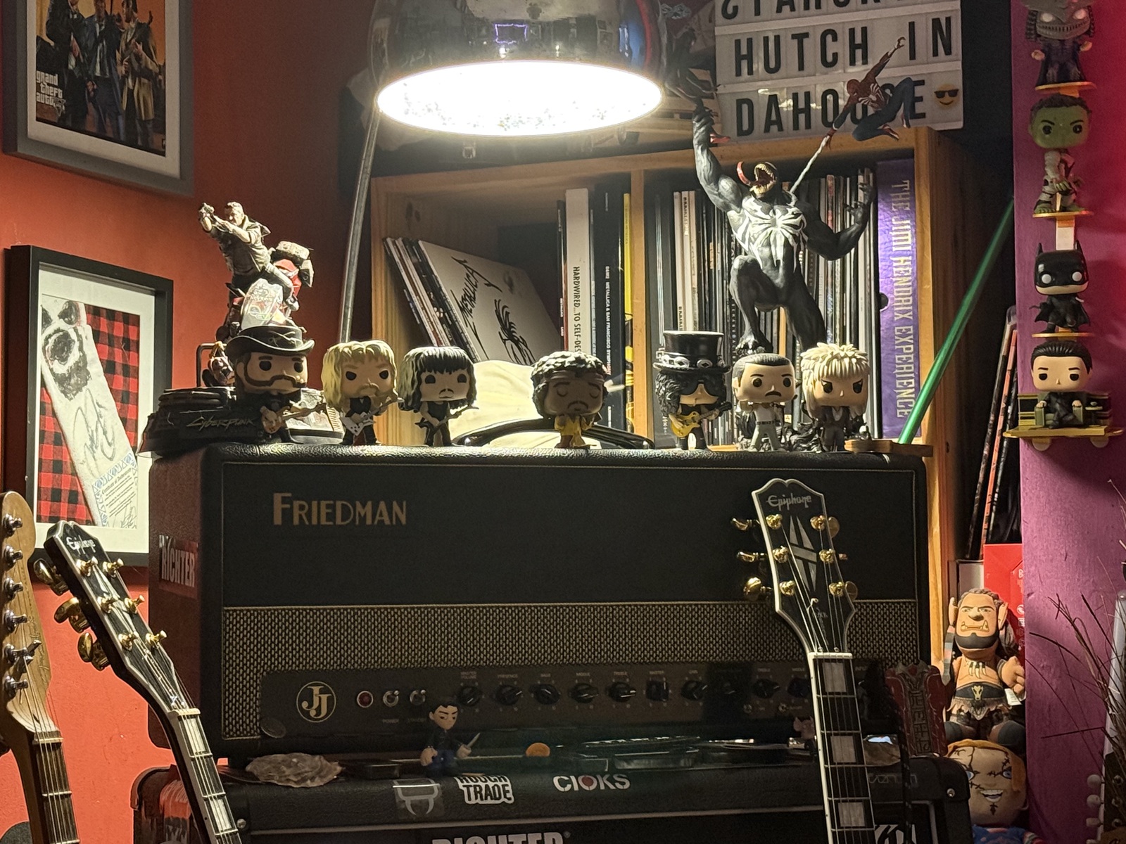 Metal Amp Rig by callummccaul featuring Friedman JJ-100 Jerry Cantrell Signature 100-watt 2-channel Tube Head and Marshall 1960A 4x12'' Cabinet