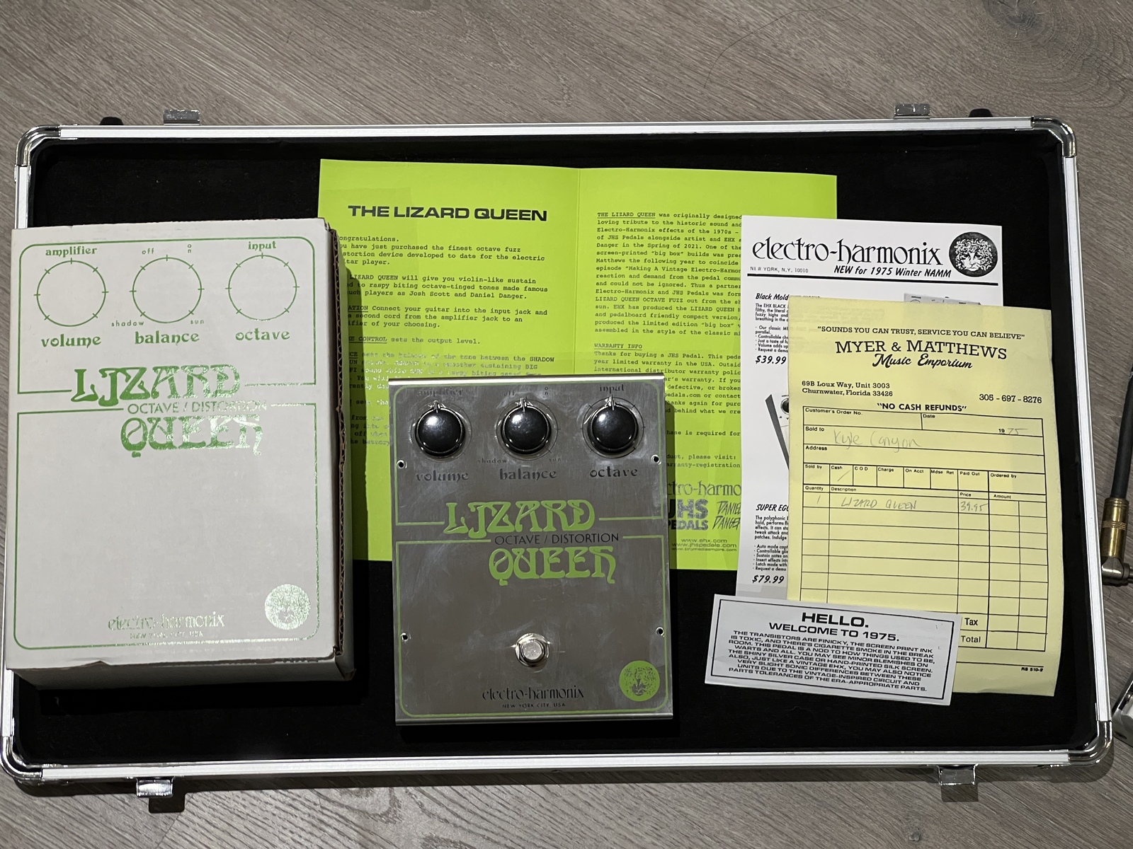 Pedalboard by hengrui_zuo featuring Electro-Harmonix / JHS "Big Box" Lizard Queen