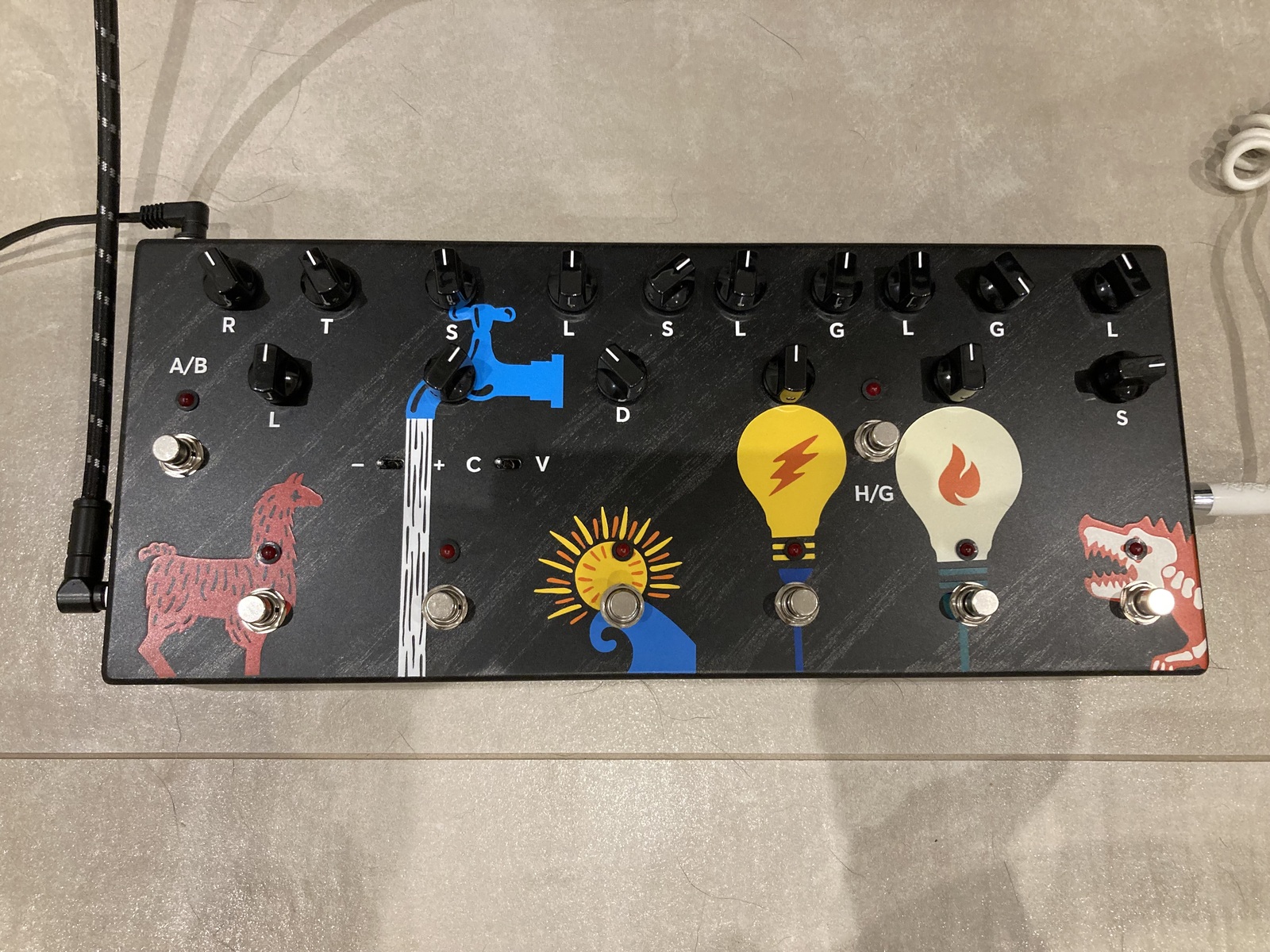 Jazz Pedalboard by paperman featuring JAM Pedals Dyna-ssor, JAM Pedals TubeDreamer 88, and Jam Pedals The Chill and 2 more pieces of gear
