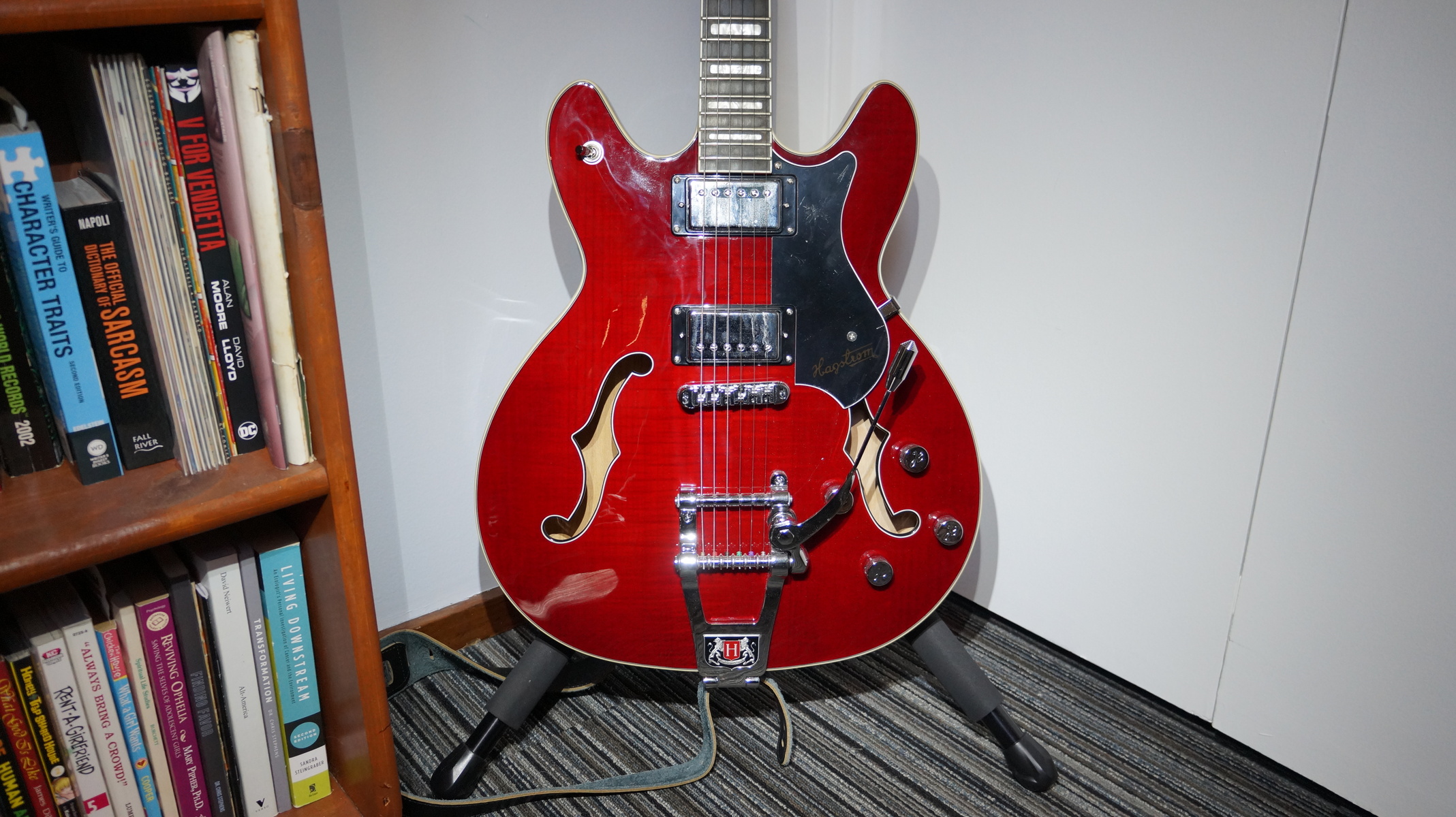 Music Gear Setup by edsknife featuring Hagström Tremar Viking Deluxe Electric Guitar