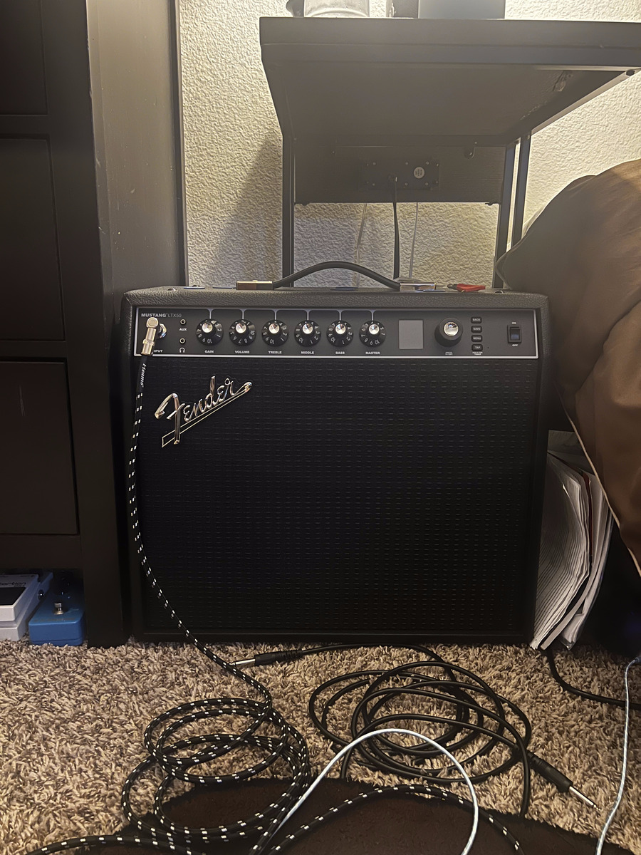 Amp Rig by slincz featuring Fender Mustang LTX50 50-watt 1 x 12-inch Combo Amplifier