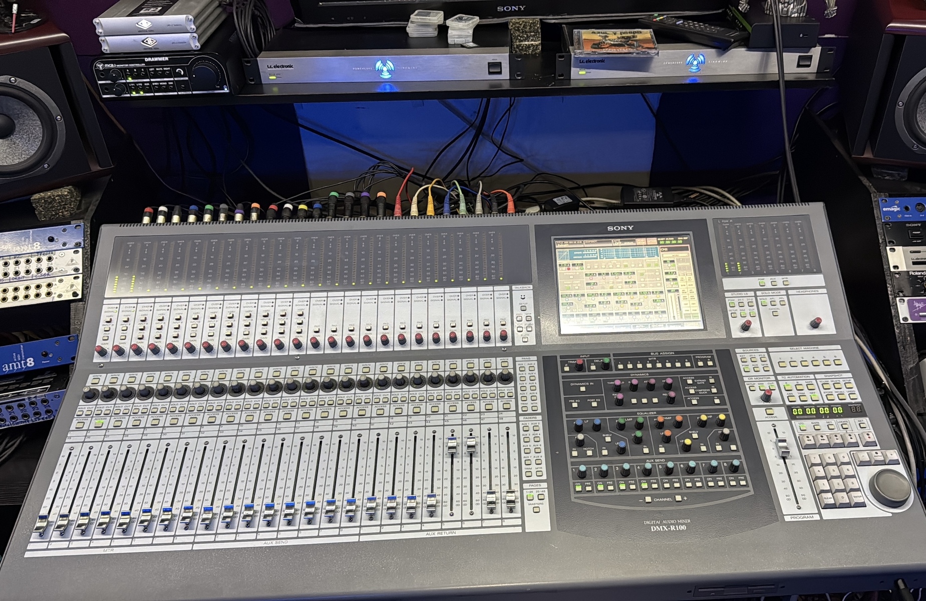 Studio Setup by rettervondunkel featuring Sony DMX-R100 Console