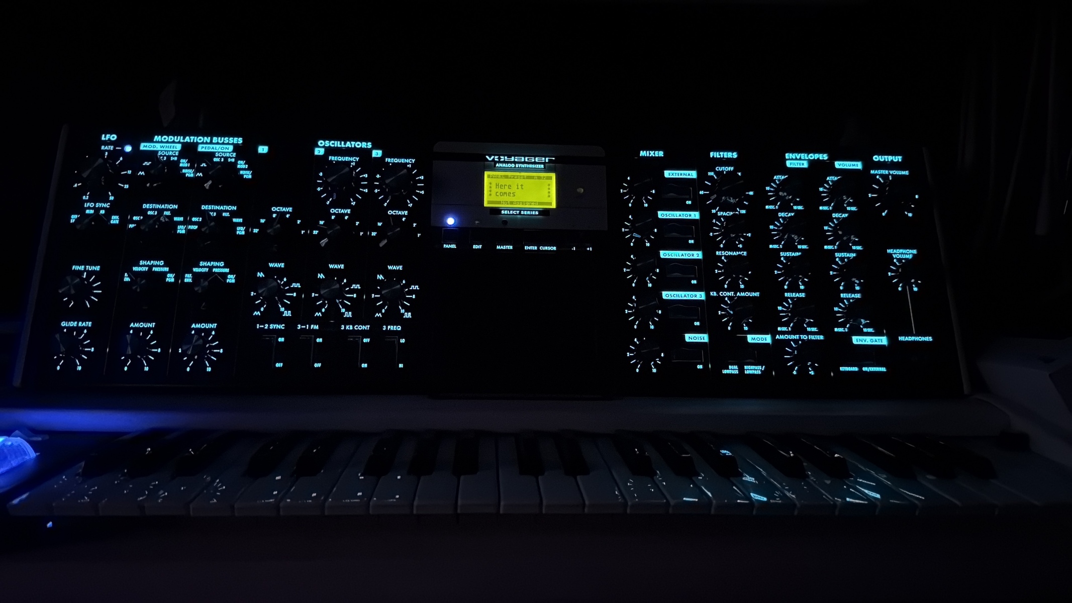 Studio Setup by rettervondunkel featuring Moog Voyager Special Edition