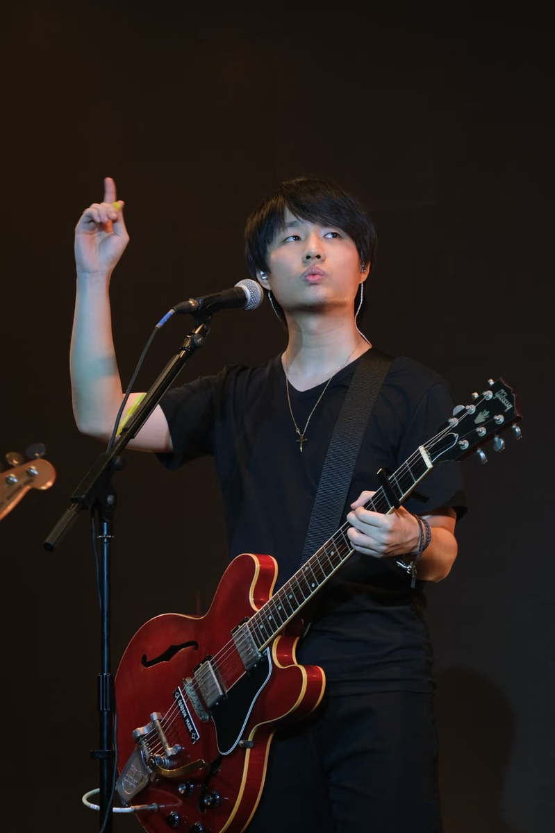 Dunlop Live Rig by taoyier featuring Gibson ES-335 Bigsby, Shure SM58, and Dunlop Tortex Standard 0.73mm Guitar Picks and 1 more piece of gear
