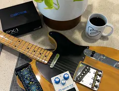 Photo of Equipboard testing Boss PX-1 Plugout FX Pedal