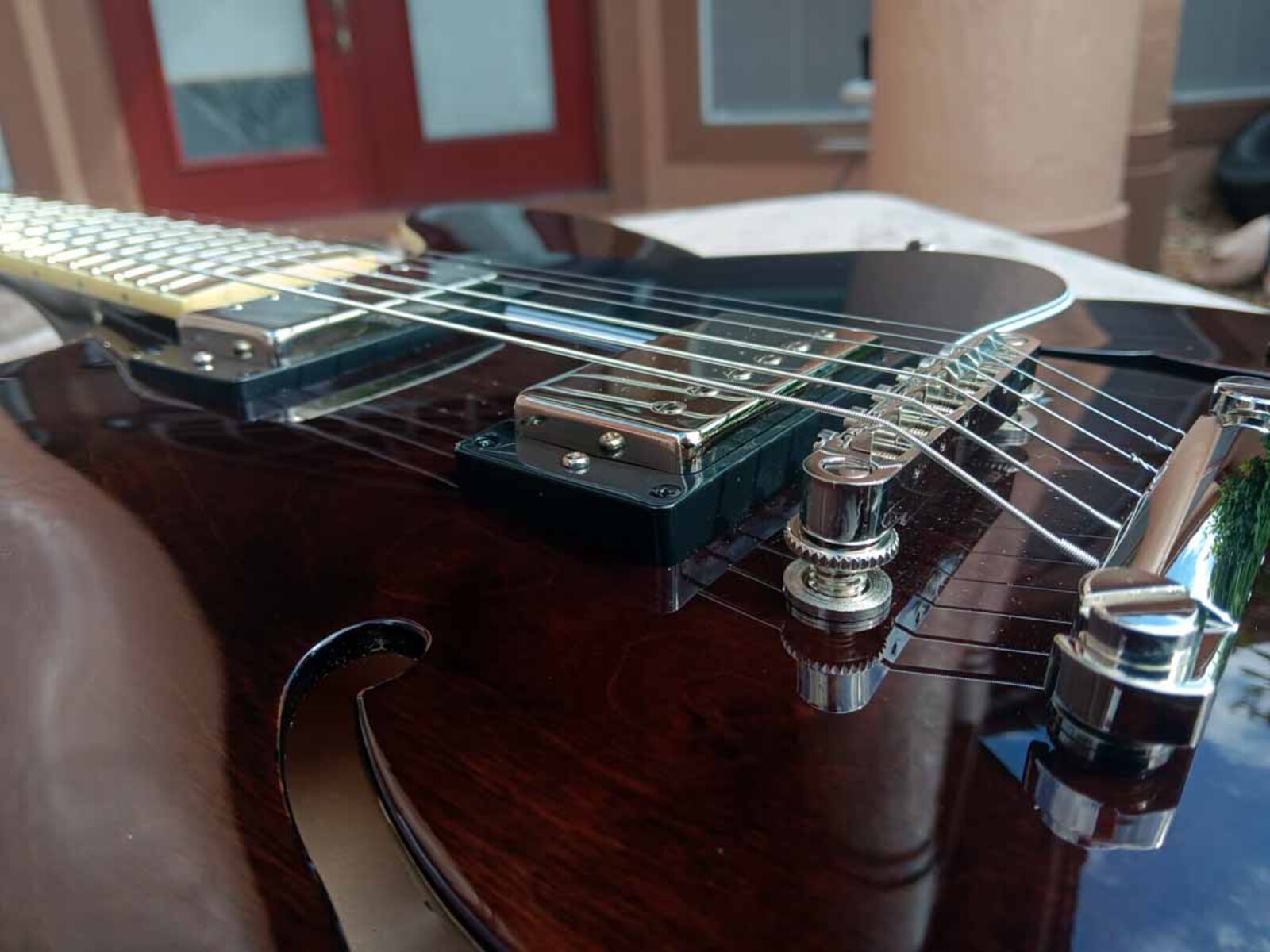 Music Gear Setup by jeremy_crockett featuring Epiphone Jim James Signature ES-335 Semi-Hollow