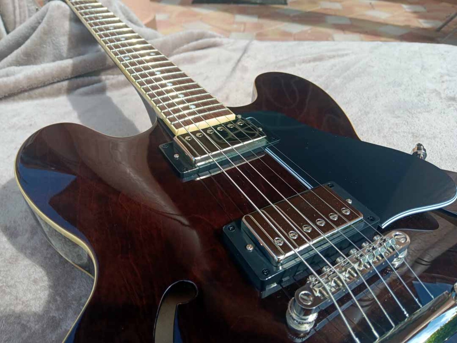 Music Gear Setup by jeremy_crockett featuring Epiphone Jim James Signature ES-335 Semi-Hollow