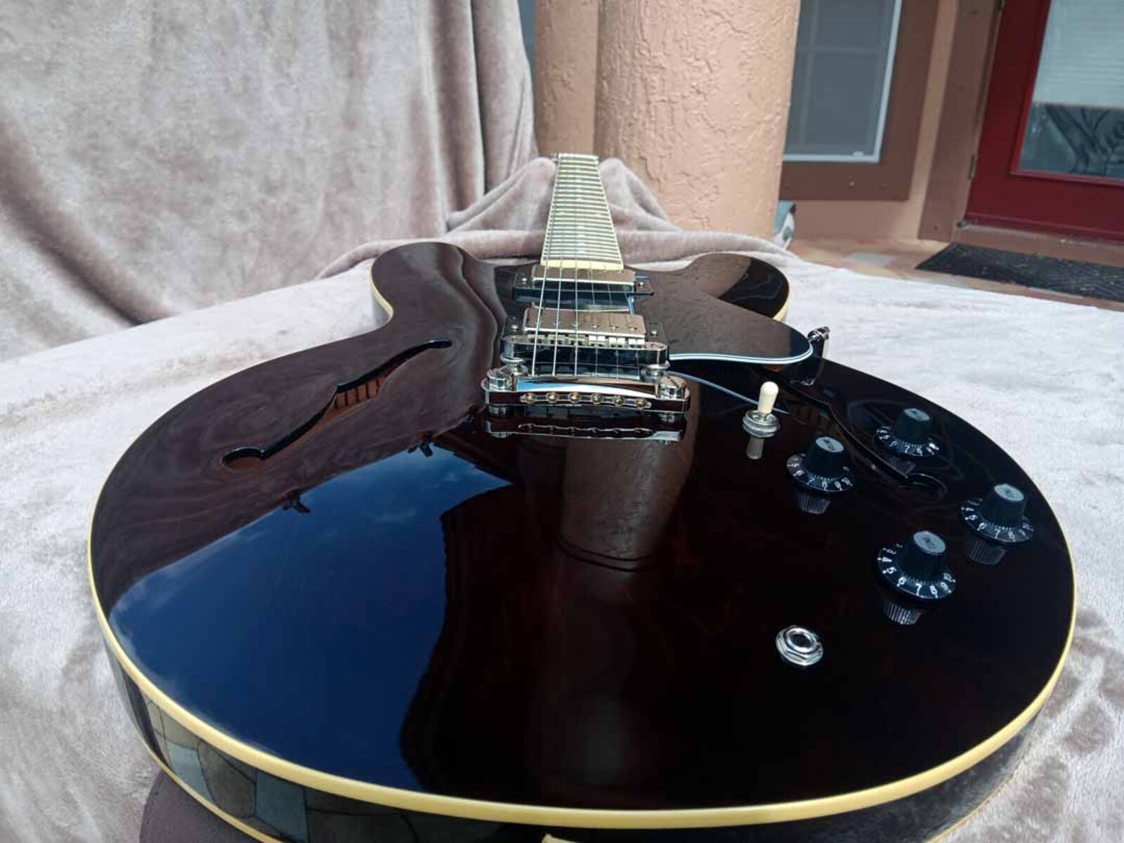 Music Gear Setup by jeremy_crockett featuring Epiphone Jim James Signature ES-335 Semi-Hollow