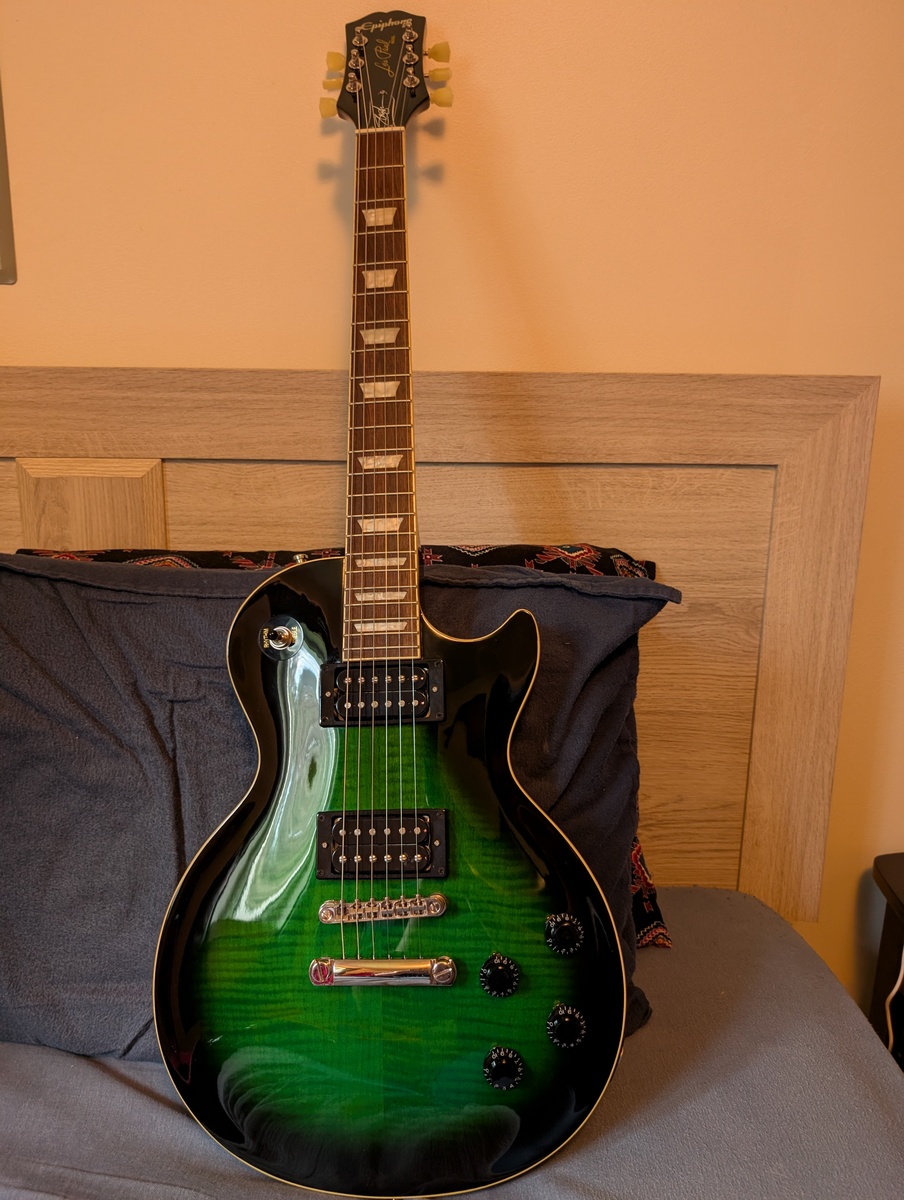 Music Gear Setup by alan_guerreiro featuring Epiphone Slash Les Paul Standard - Anaconda Burst