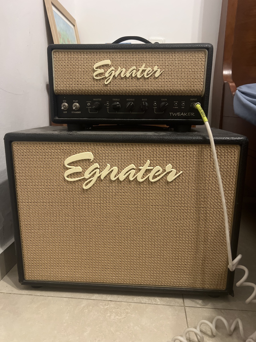 Amp Rig by sasha_khamkov featuring Egnater Tweaker 15 and Egnater Tweaker 1x12 Cabinet (Celestion G12H-30)