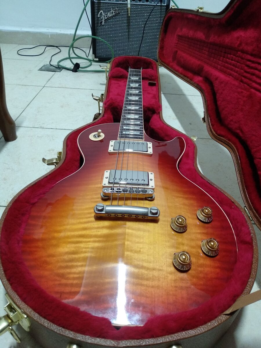 Metal Music Gear Setup by sasha_khamkov featuring Gibson Les Paul Traditional Electric Guitar