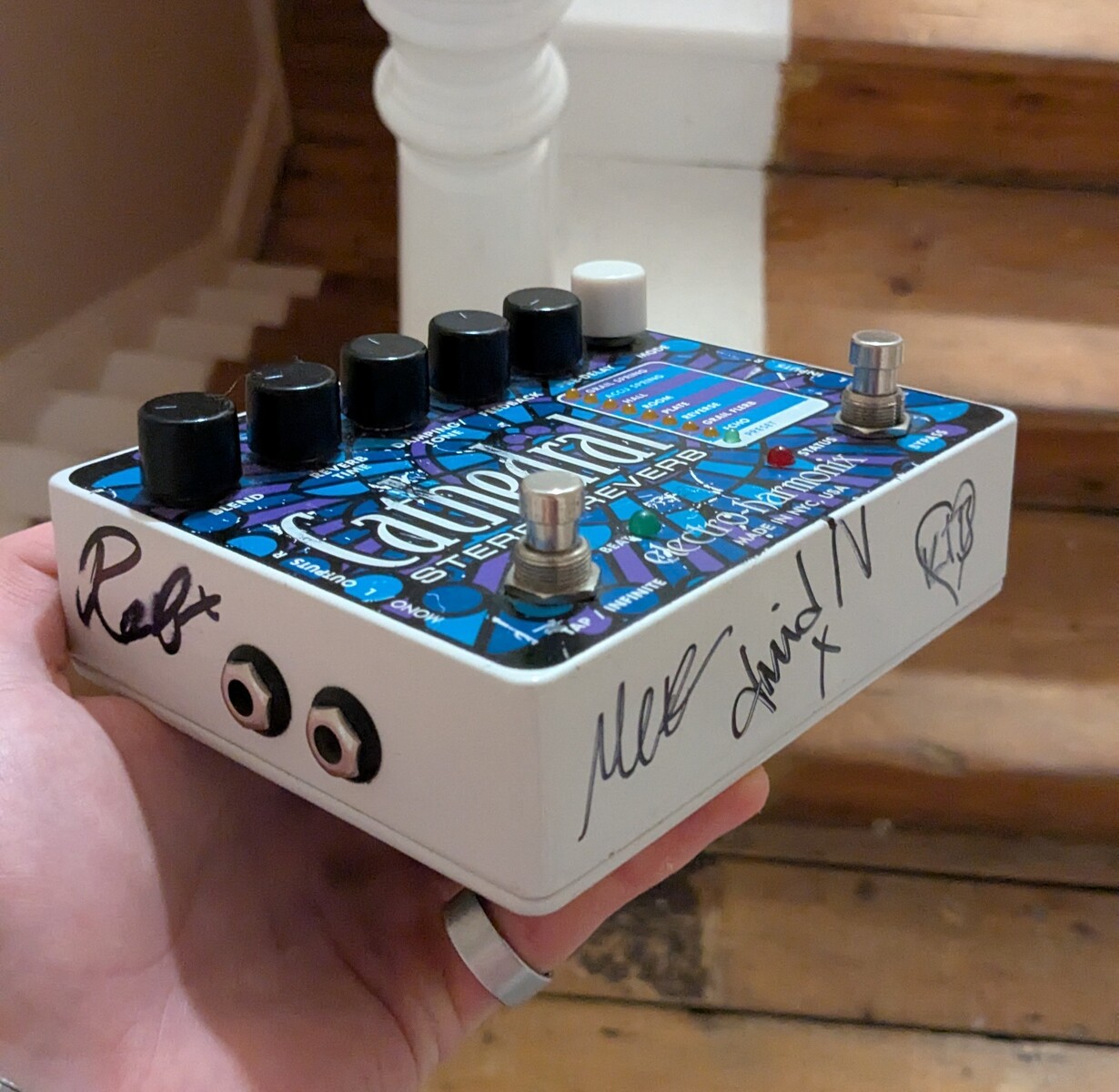 Pedalboard by fredford featuring Electro-Harmonix Cathedral Stereo Reverb