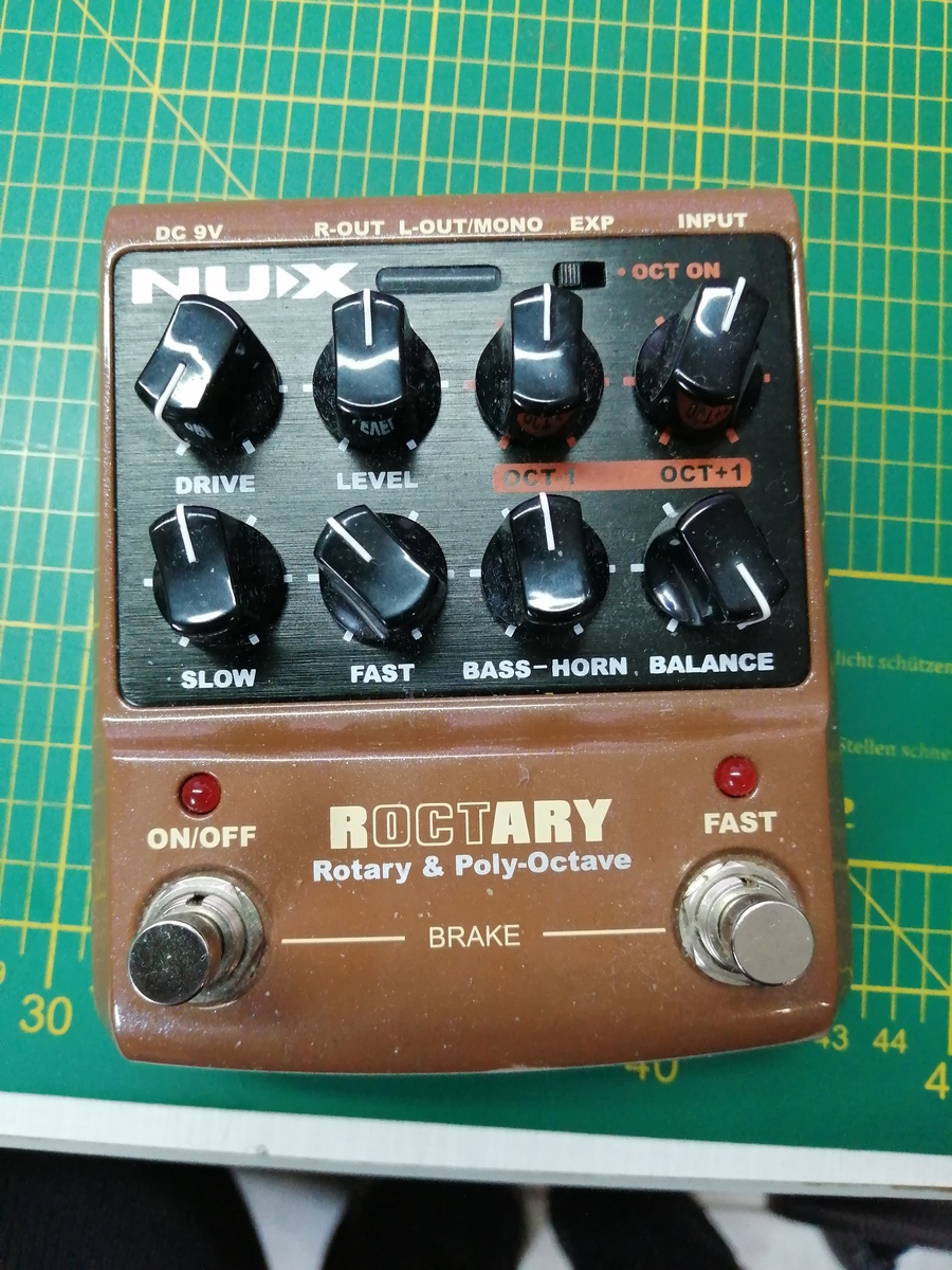 Pedalboard by lothy featuring NUX Roctary