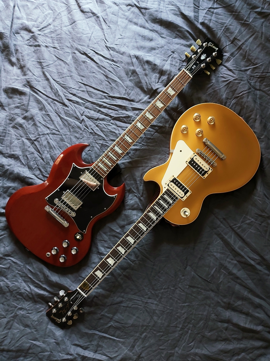 Music Gear Setup by ivanyimozes featuring Gibson SG Standard and Gibson Les Paul Classic