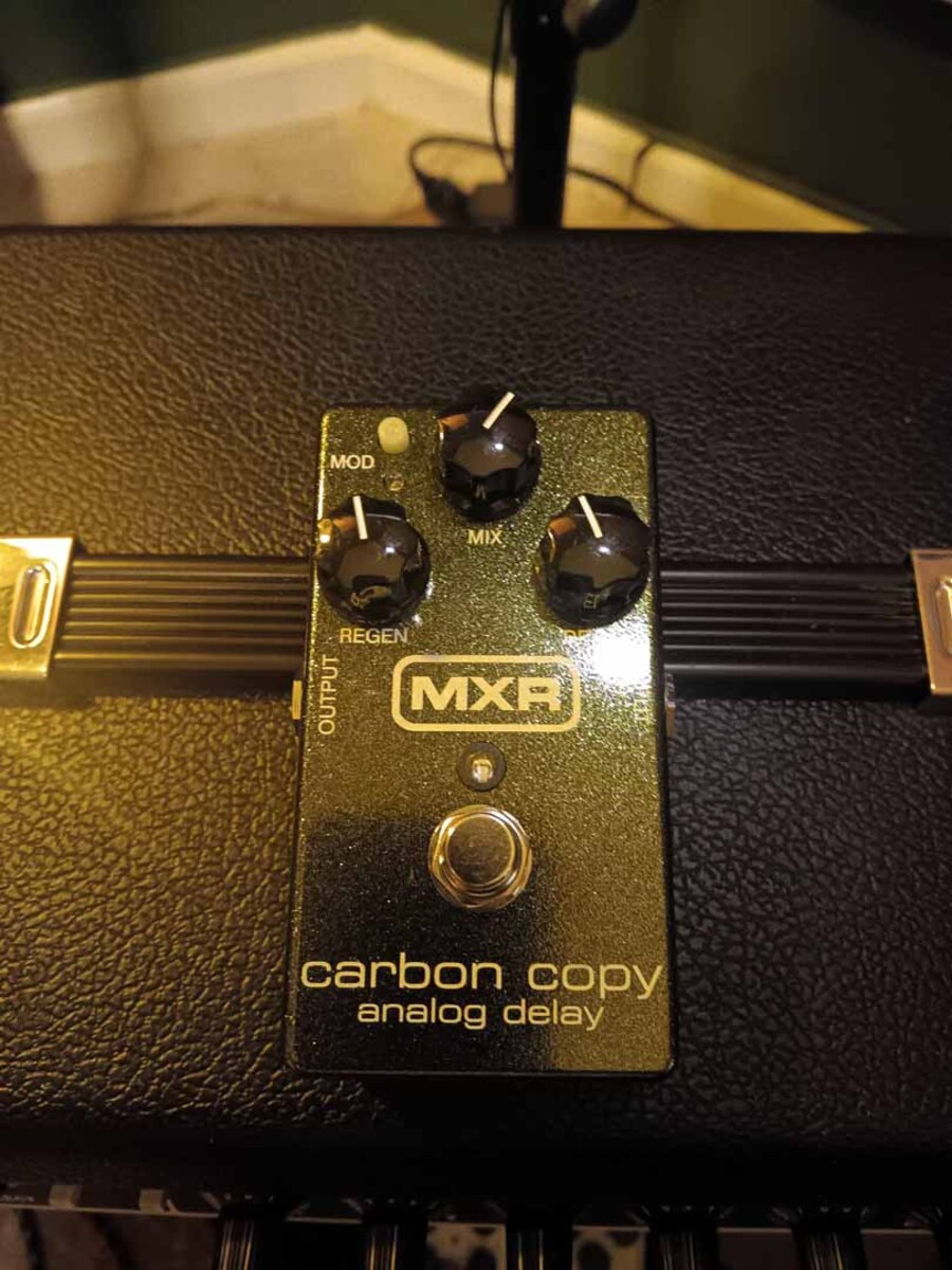 Metal Pedalboard by jeremy_crockett featuring MXR M169 Carbon Copy