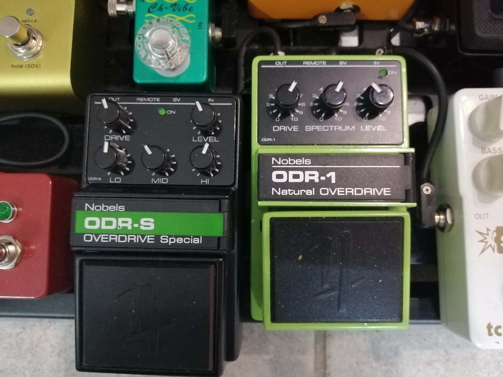 Blues Pedalboard by lothy featuring Nobels ODR-1 Natural Overdrive and Nobels ODR-S Overdrive Special