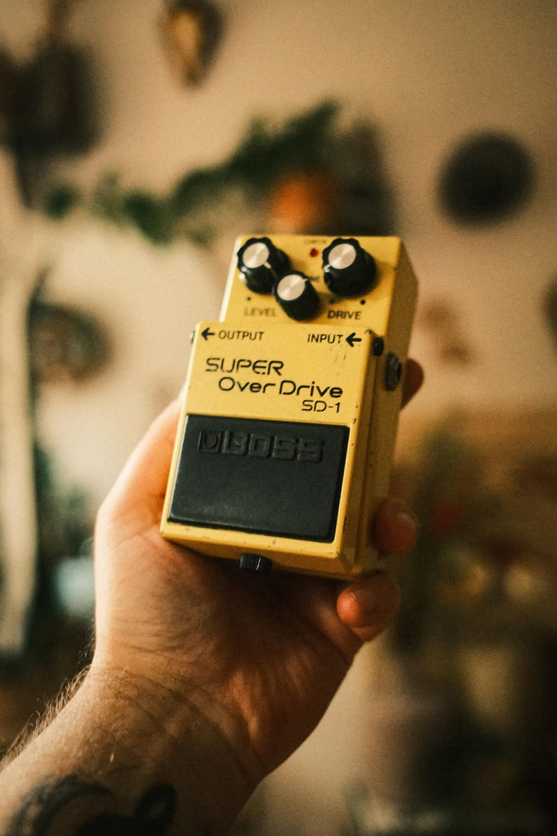 Pedalboard by chrisweinhardt featuring Boss SD-1 Super OverDrive