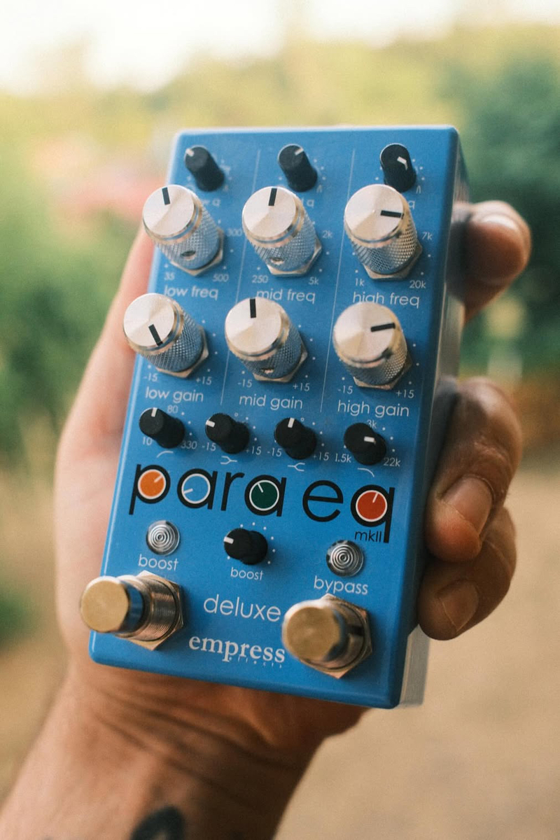 Pedalboard by chrisweinhardt featuring Empress ParaEq MKII Deluxe Equalizer and Boost Pedal