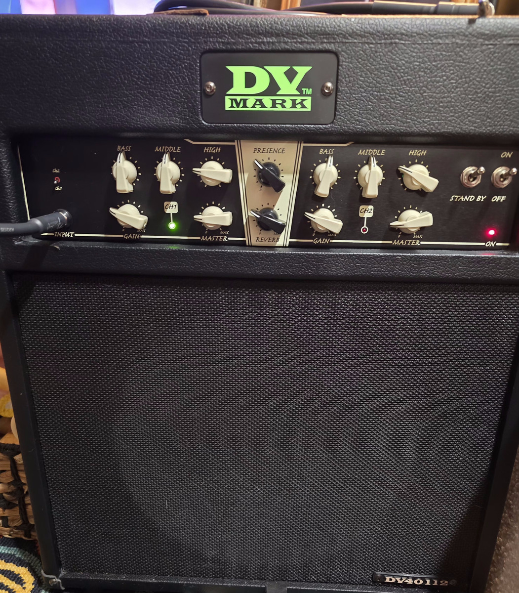 Amp Rig by rustic_peach featuring DV Mark DV 40 112 40 Watt 1x12 Guitar Combo