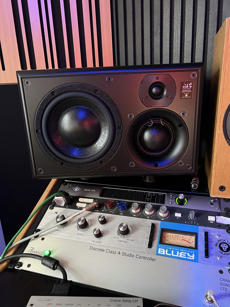 Electronic Studio Setup by curtisgabriel featuring ATC Loudspeakers SCM25A Pro Mk2, Crane Song Avocet Stereo Monitor Controller, and Universal Audio Apollo x16