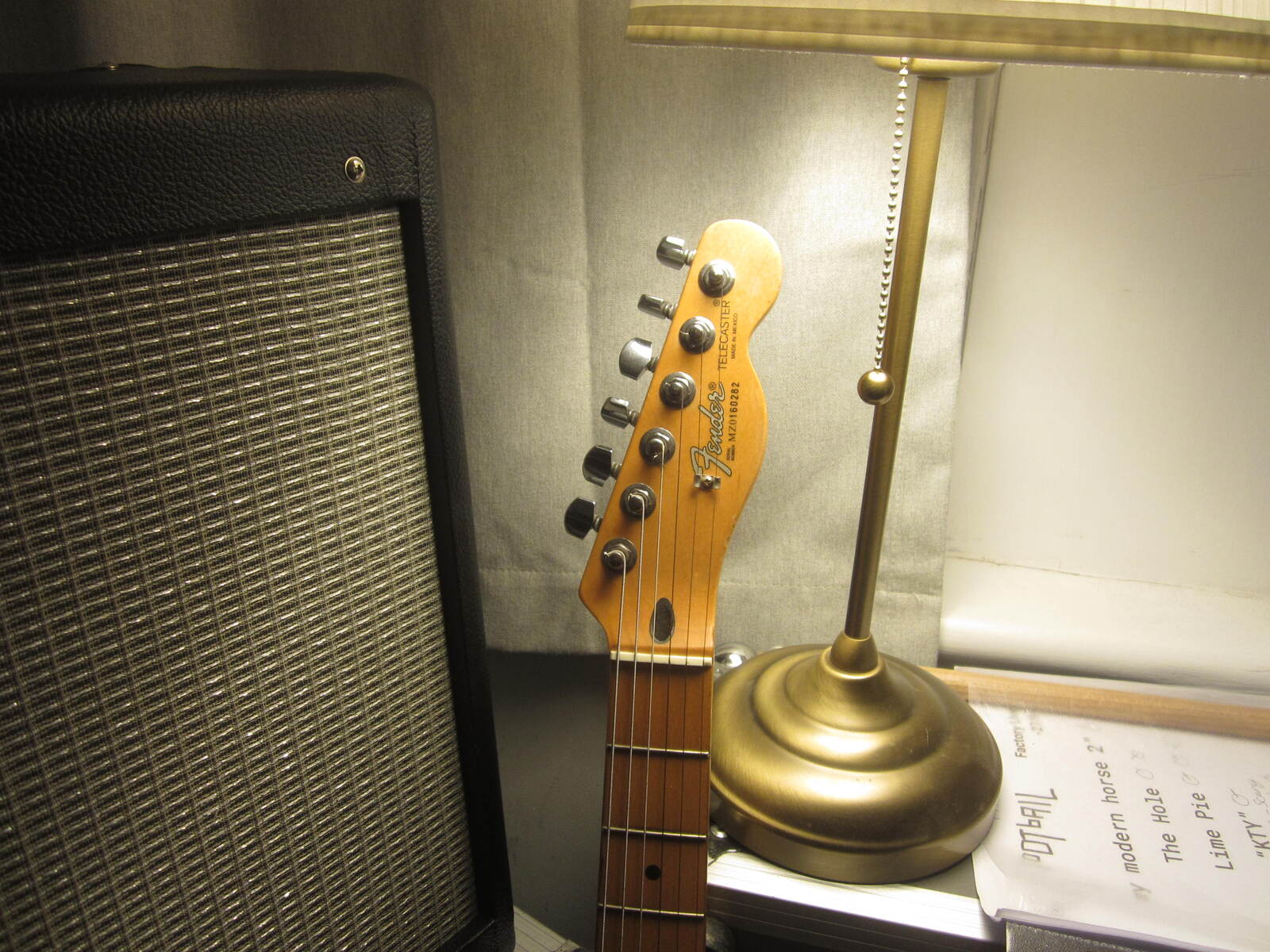 Country Amp Rig by fred_mile1 featuring Fender Hot Rod Deluxe III and Fender Mexican Telecaster